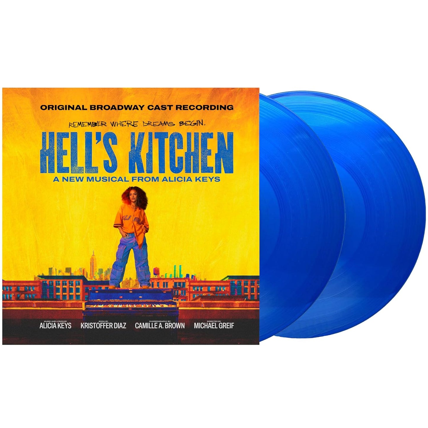 Hell's Kitchen (Original Broadway Cast Recording) - TRANSPARENT BLUE VINYL