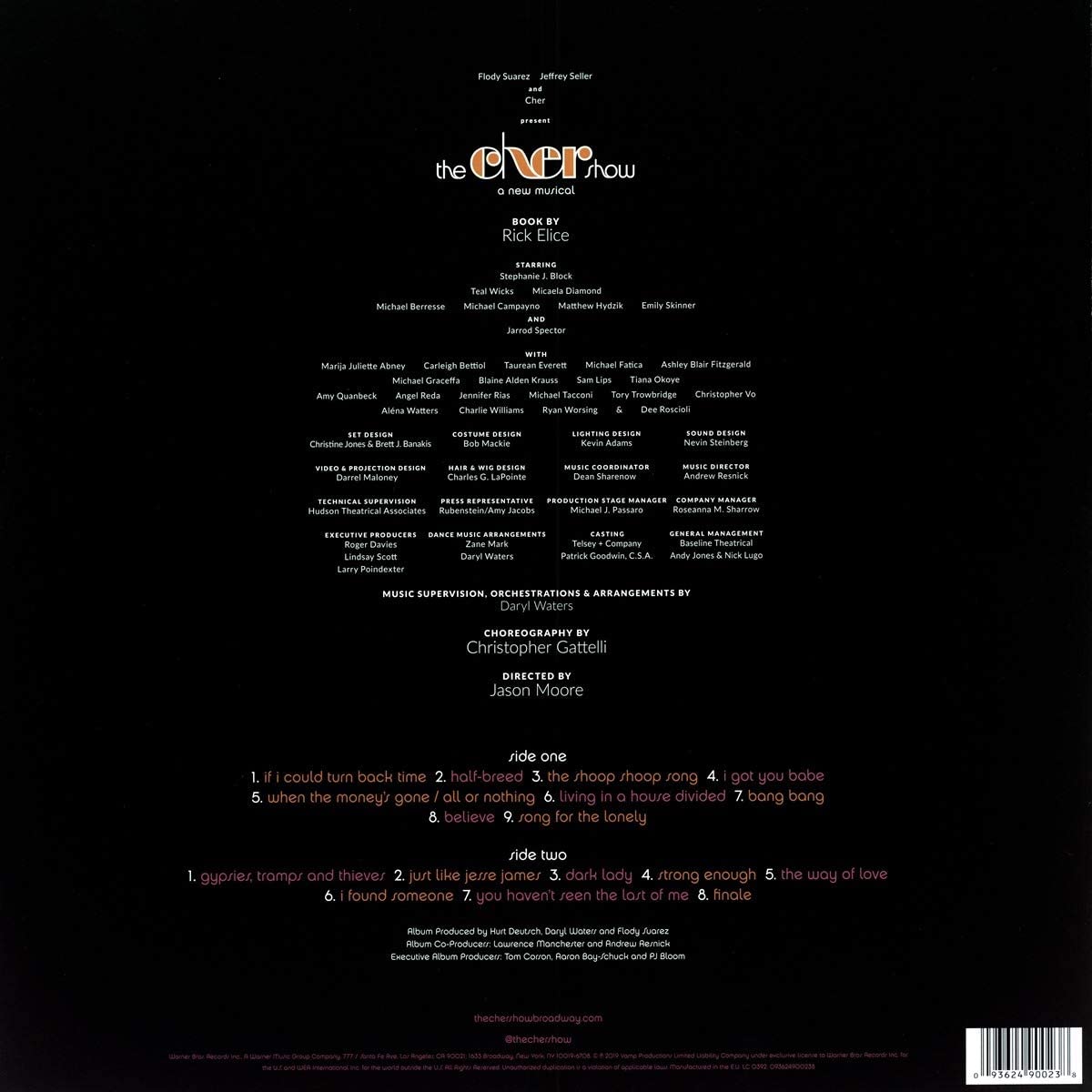 The Cher Show (Original Broadway Cast Recording) - ORANGE VINYL