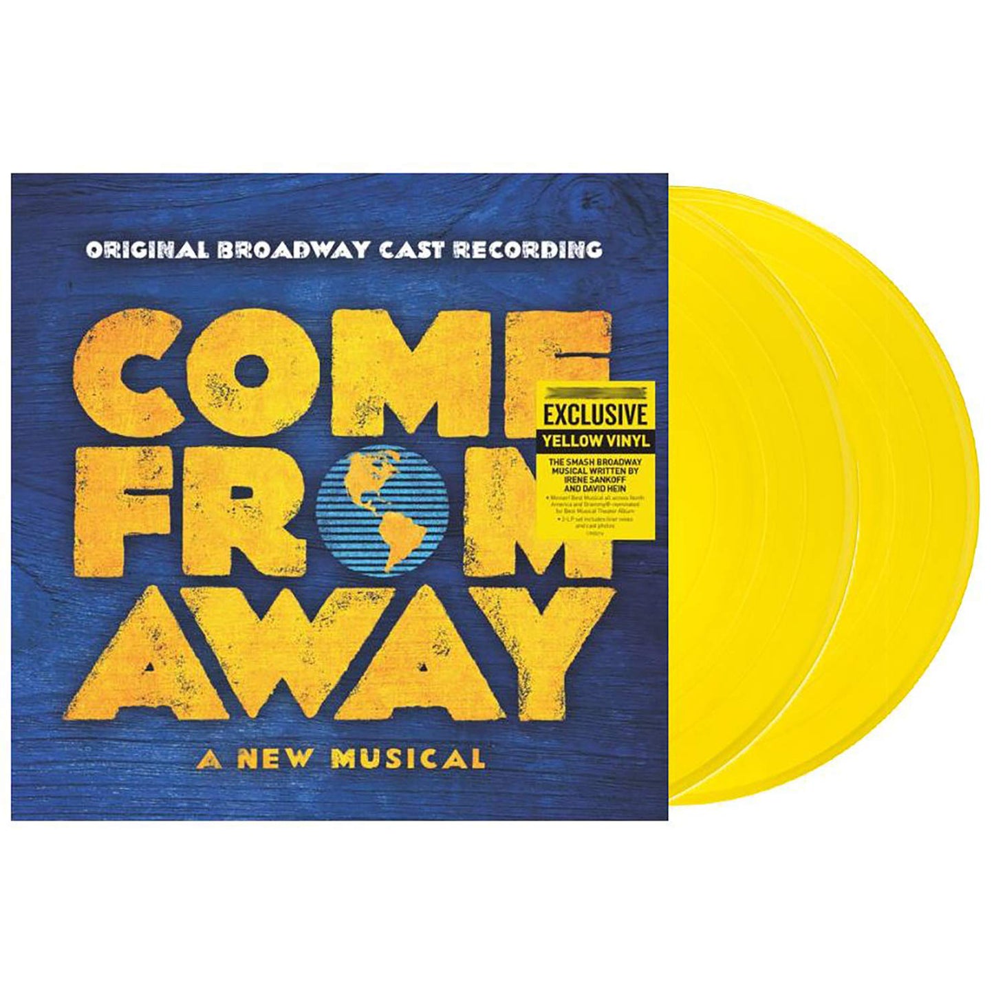 Come From Away (Original Broadway Cast Recording) - YELLOW VINYL
