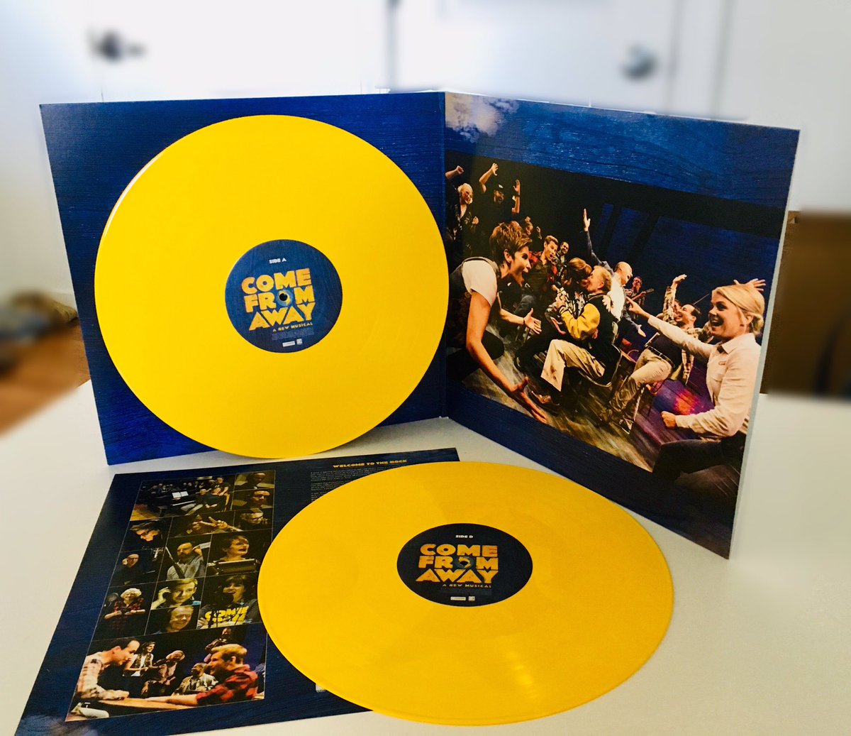 Come From Away (Original Broadway Cast Recording) - YELLOW VINYL
