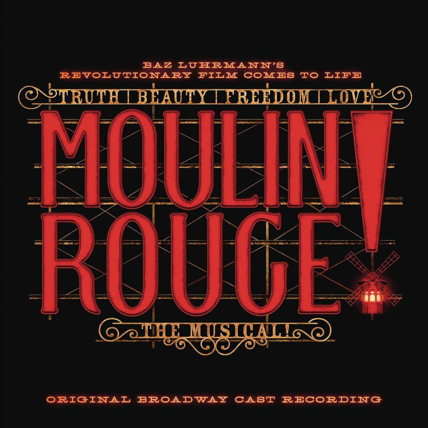 Moulin Rouge! The Musical (Original Broadway Cast Recording) - RED VINYL