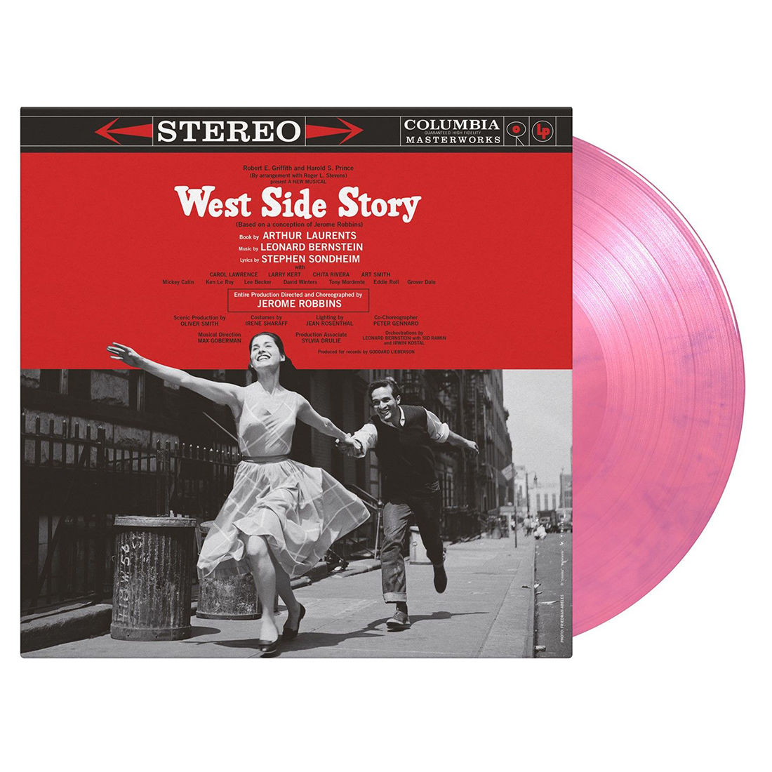 West Side Story (Original Broadway Cast Recording) - PINK & PURPLE VINYL