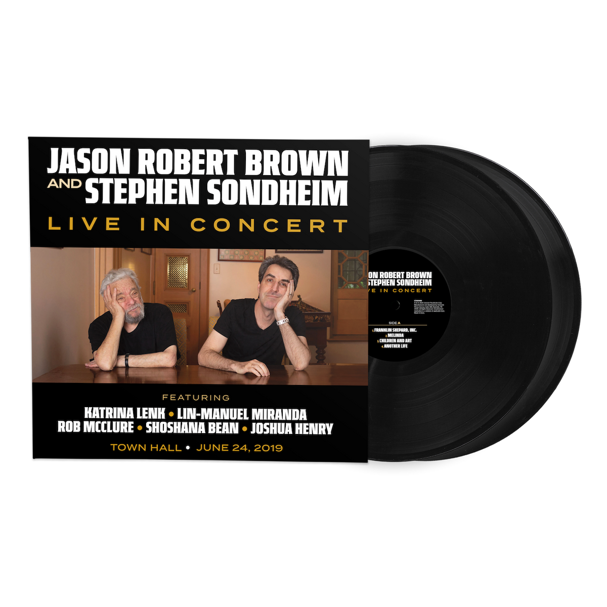 Jason Robert Brown & Stephen Sondheim: Live in Concert - VINYL