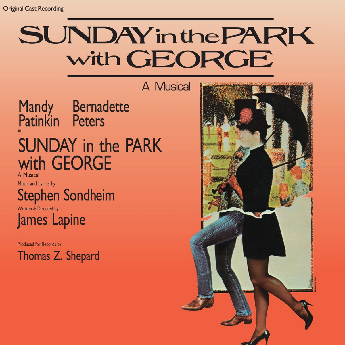 Sunday in the Park with George (Original Cast Recording) - TRANSLUCENT BLUE VINYL