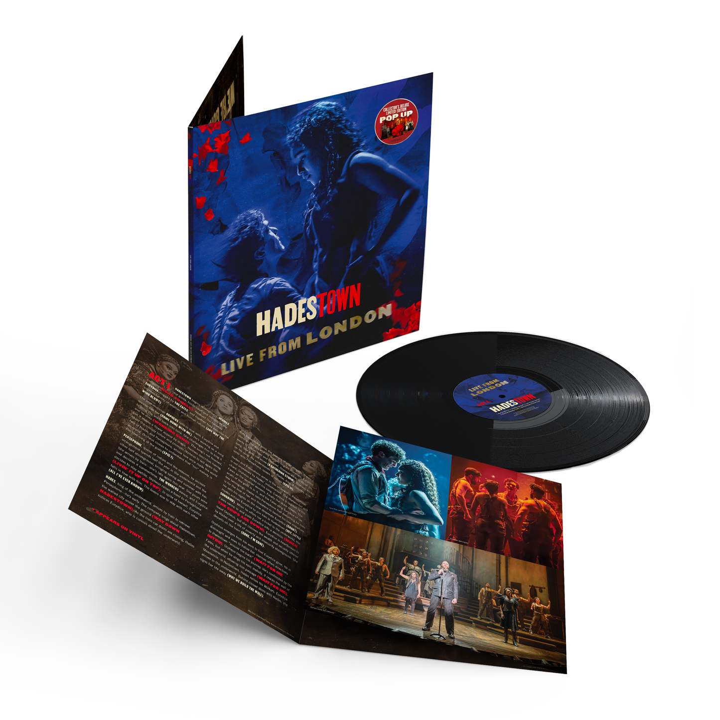 Hadestown: Live From London (Signed) (Deluxe Pop-up) - VINYL