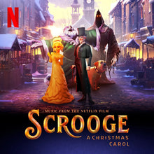 Load image into Gallery viewer, Scrooge A Christmas Carol (Music from the Netflix Film) - BLUE VINYL
