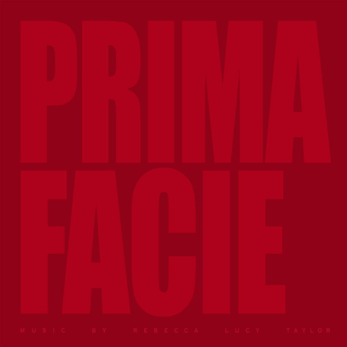 Prima Facie (Original Theatre Soundtrack) - RED VINYL