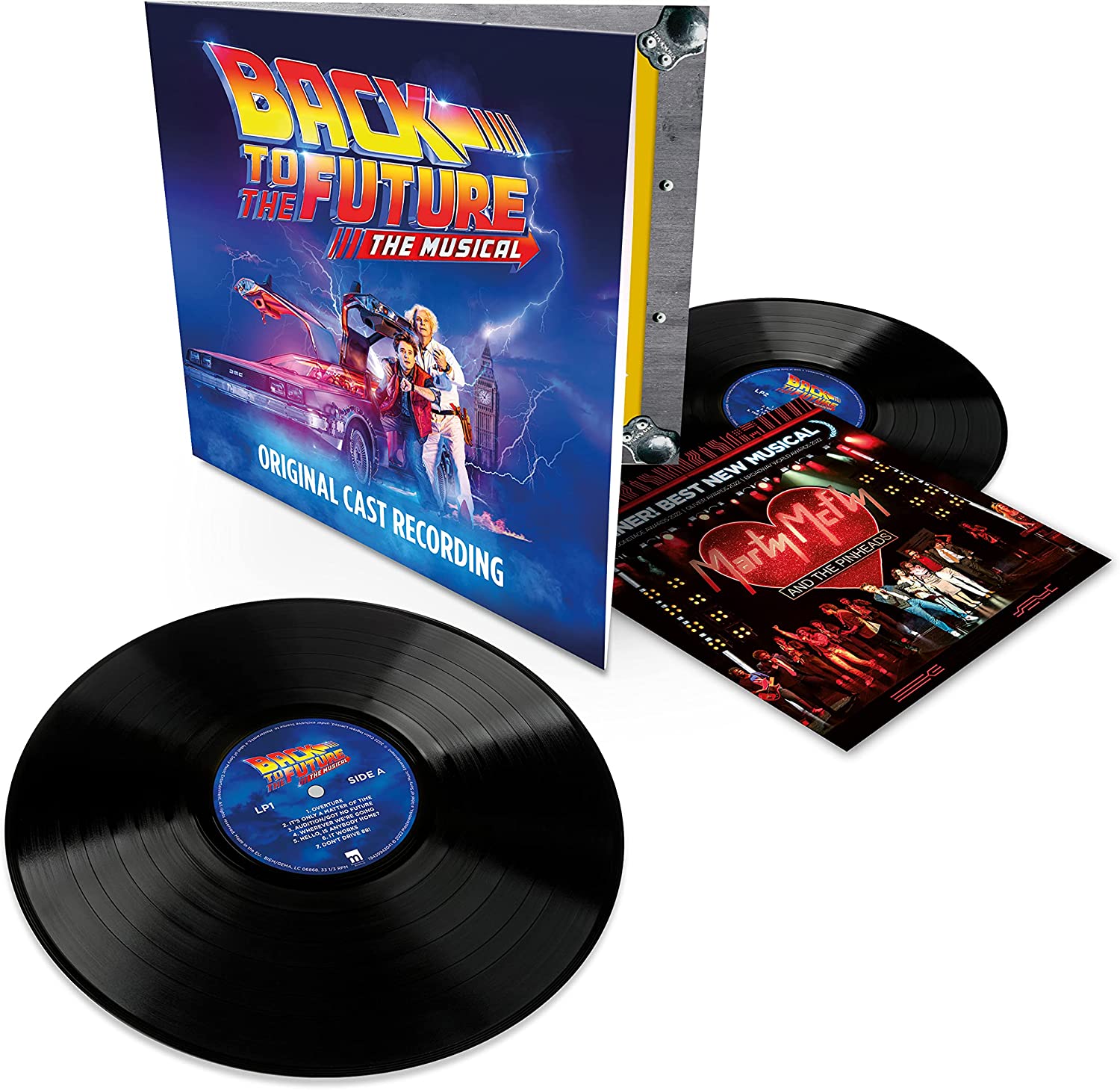 Back To The Future Soundtrack LP ~ Exclusive Colored Vinyl shops ~ New/Sealed!