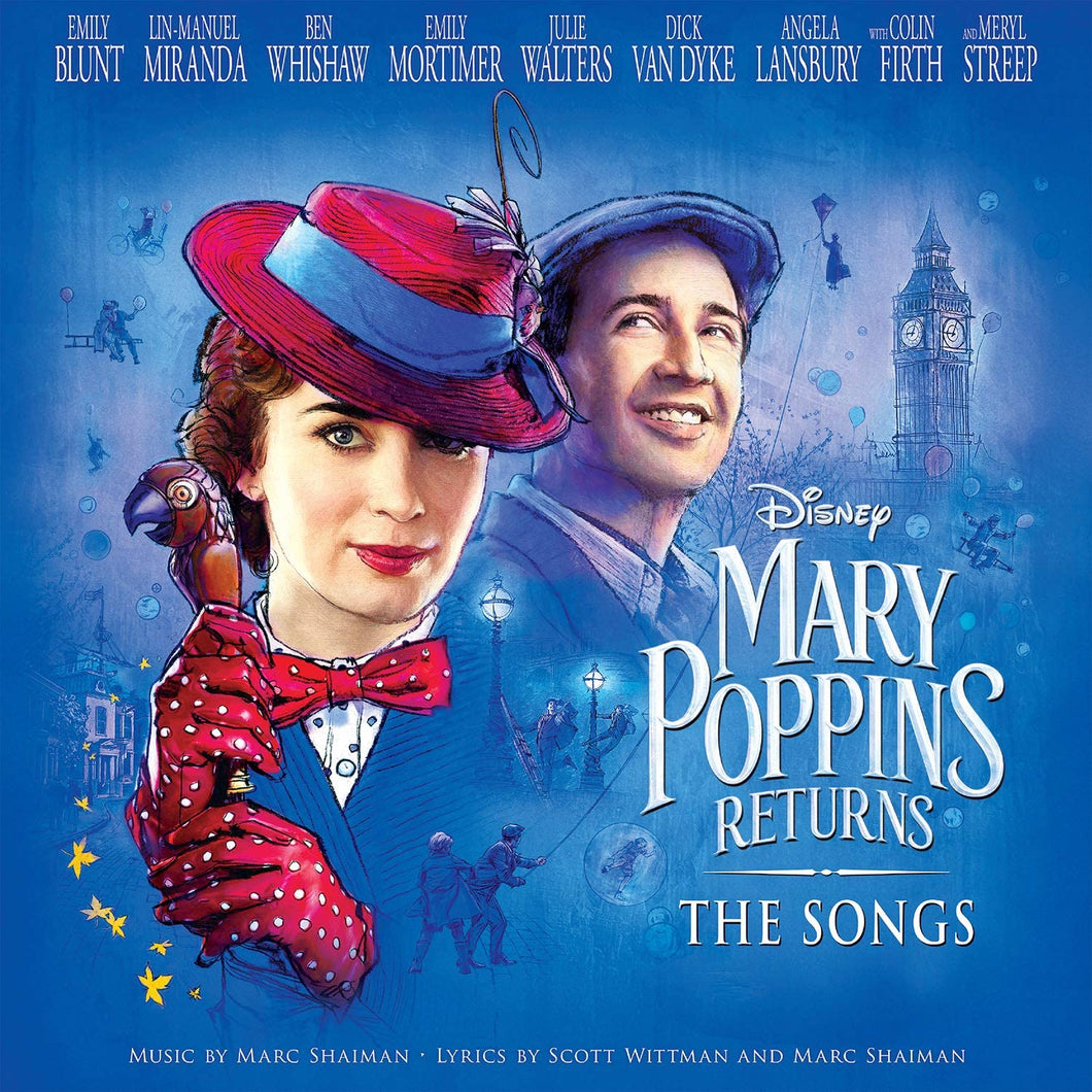 Mary Poppins Returns: The Songs (Original Motion Picture Soundtrack) - RED VINYL